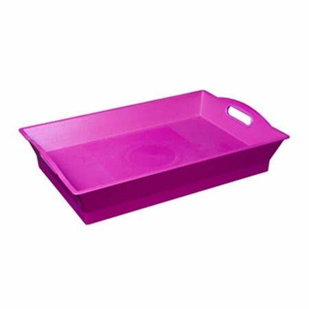 LITTLE BUTLER TRAYSWBER-6 PVC Serving Tray, Wild Berry - Small, 6PK TRAYSWBER/6